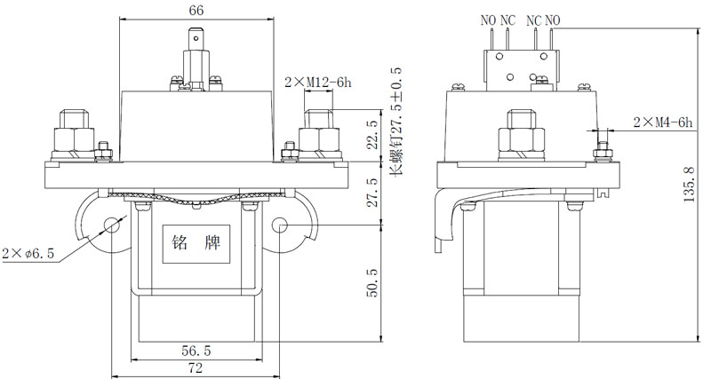 BZJ-600A BZJ-600A 产品规格图片 低压直流接触器 BZJ-600A BZJ-600A 产品规格图片
